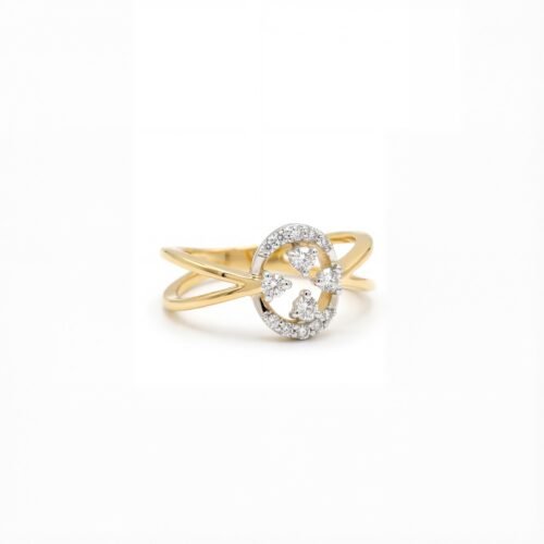 Oval Grace Open Halo Diamond Ring