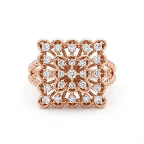 Regal Rose Gold Heritage Ring