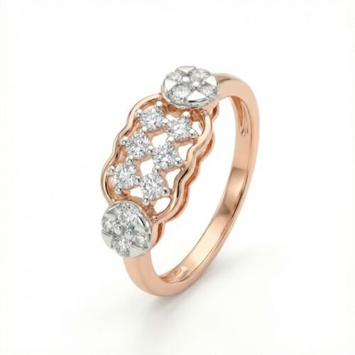 Vintage Harmony Diamond Ring