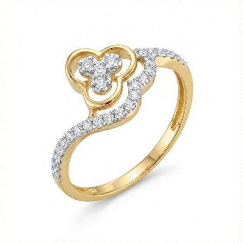 Royale Clover Diamond Ring