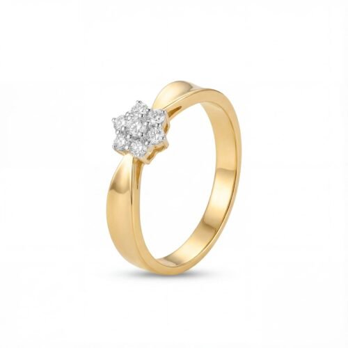 Starburst Diamond Elegance Ring