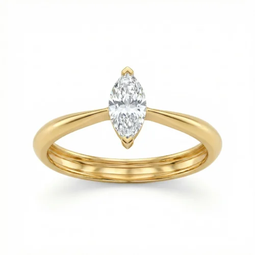 Eternal Marquise Single Stone CZ Ring
